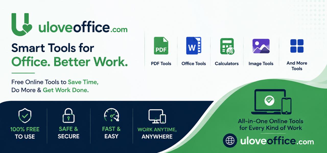 U Love Office — smart tools for office, better work